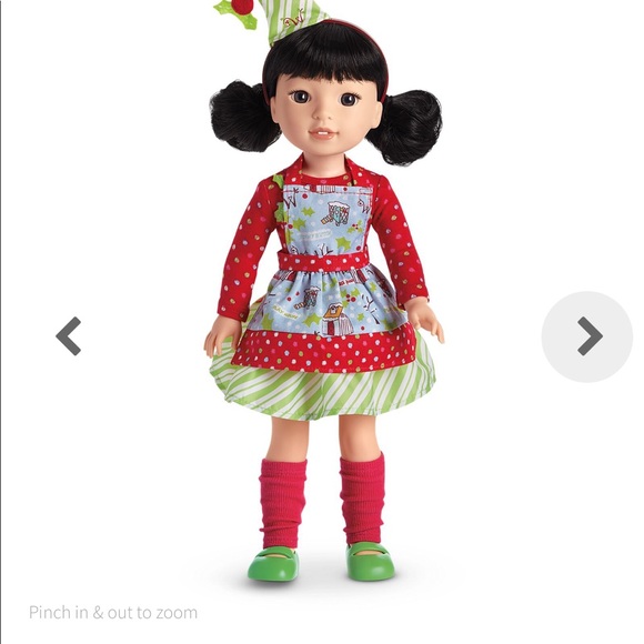 BNWT American Girl Doll apron set - Picture 7 of 8